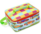 FAST CARS SQUARE LUNCH BAG