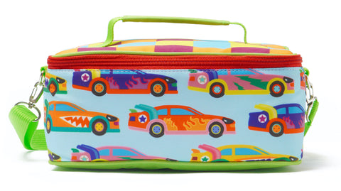 FAST CARS SQUARE LUNCH BAG